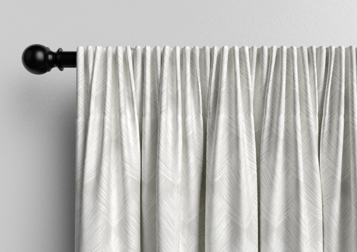 Gentle Palm, Warm Grey - Made to Measure Curtains - Image 9